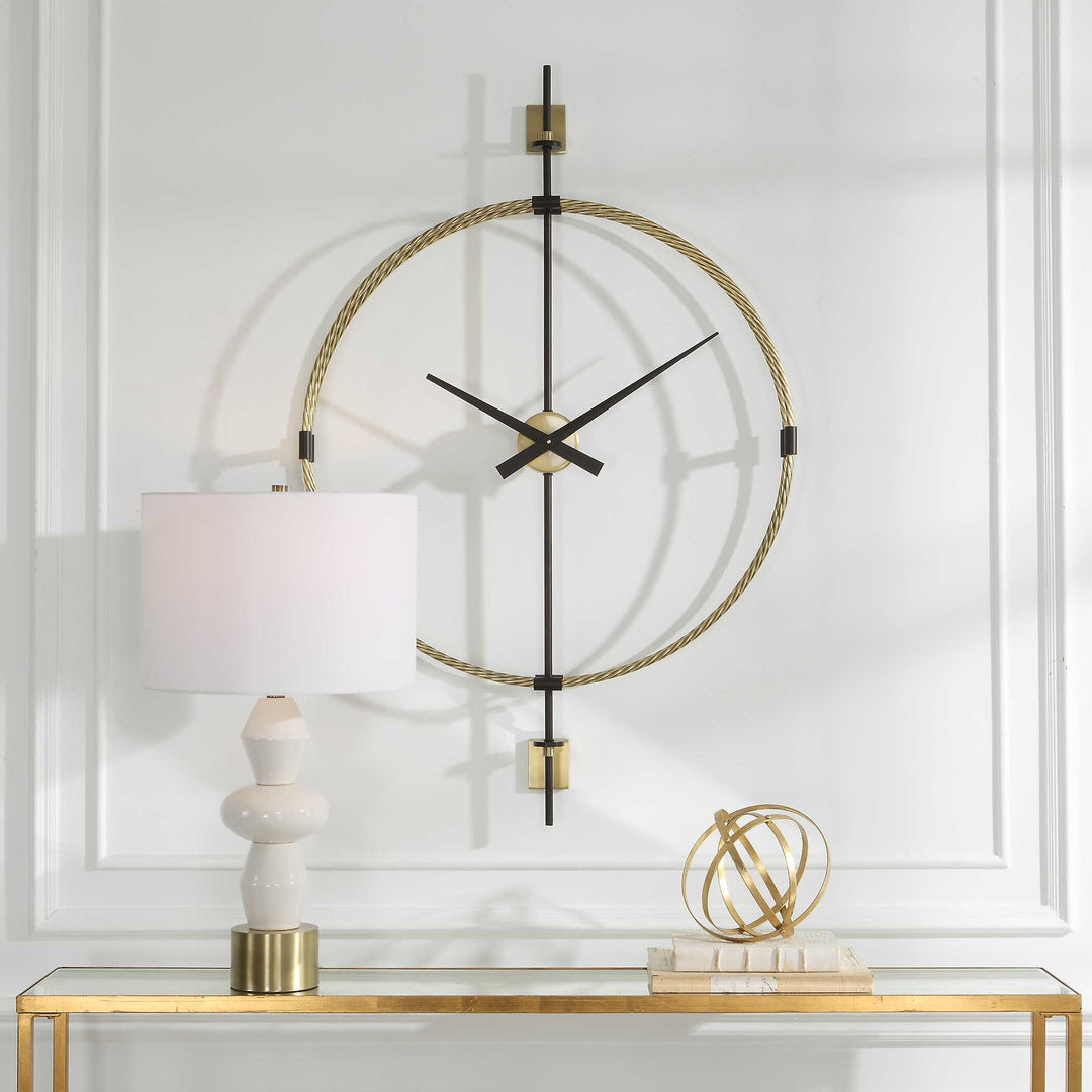 Time Flies Modern Wall Clock Accessories Uttermost