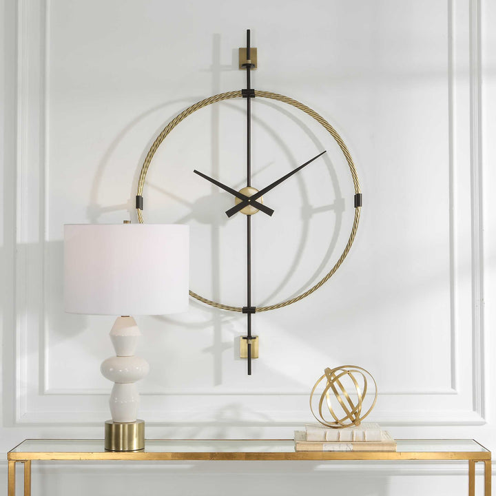 Time Flies Modern Wall Clock Accessories Uttermost