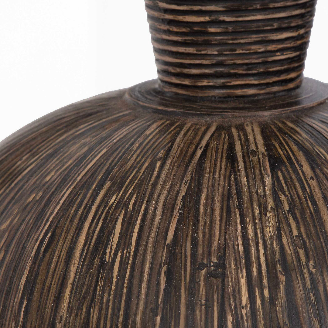 Islander Black Vases Set of 2 Accessories Uttermost