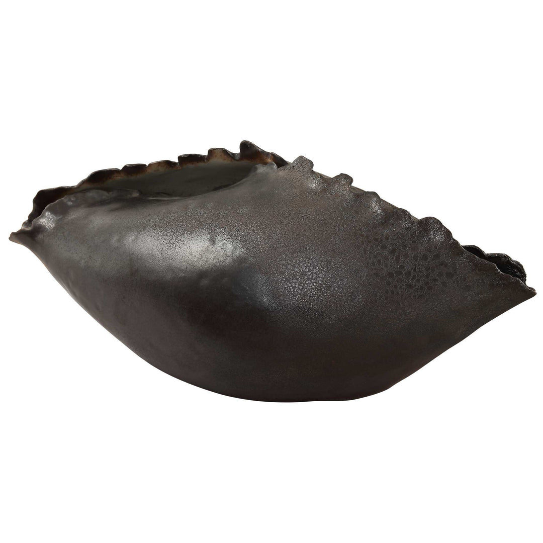 Blossom Bronzed Metallic Vase Accessories Uttermost