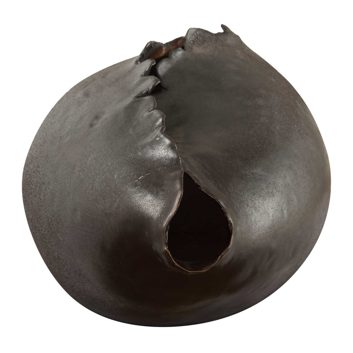 Blossom Bronzed Metallic Vase Accessories Uttermost