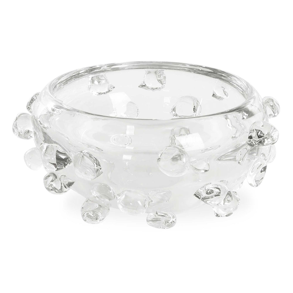 Aura Clear Glass Bowl Accessories Uttermost