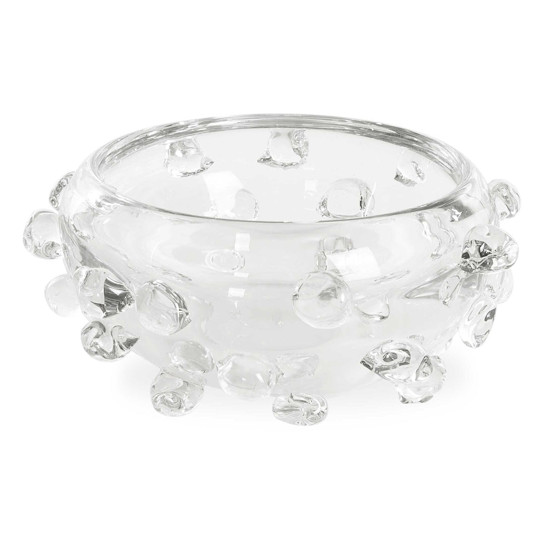 Aura Clear Glass Bowl Accessories Uttermost
