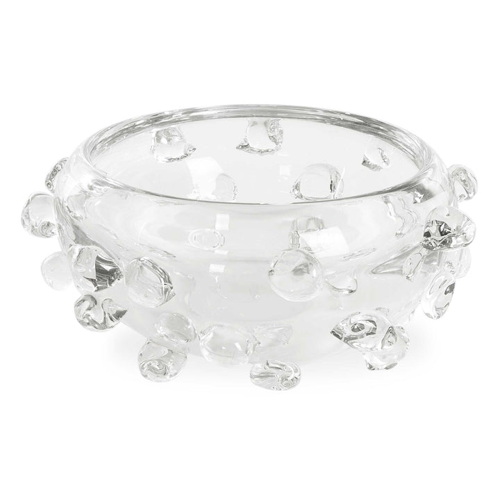Aura Clear Glass Bowl Accessories Uttermost