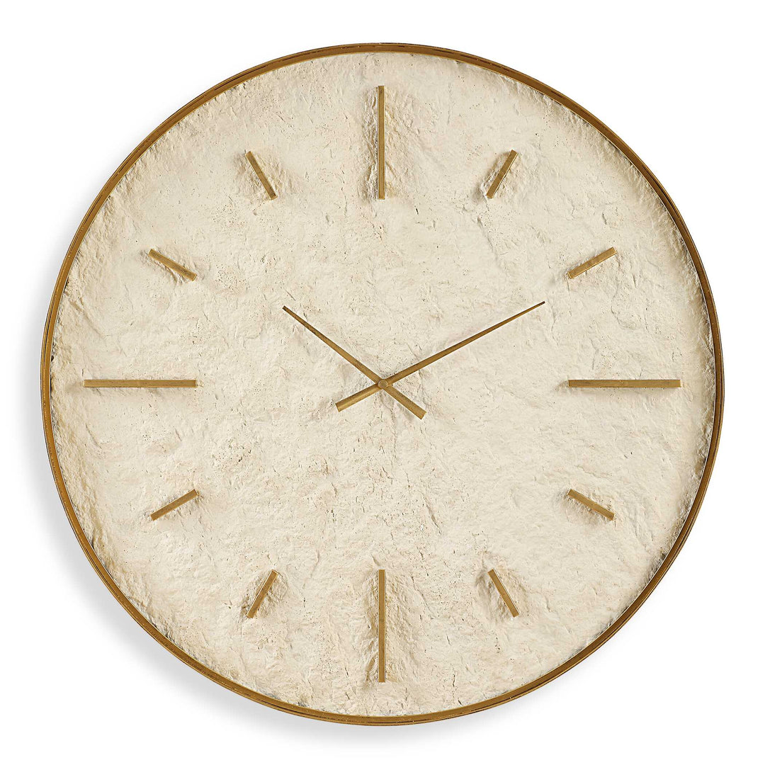Stone Serenity Wall Clock Accessories Uttermost