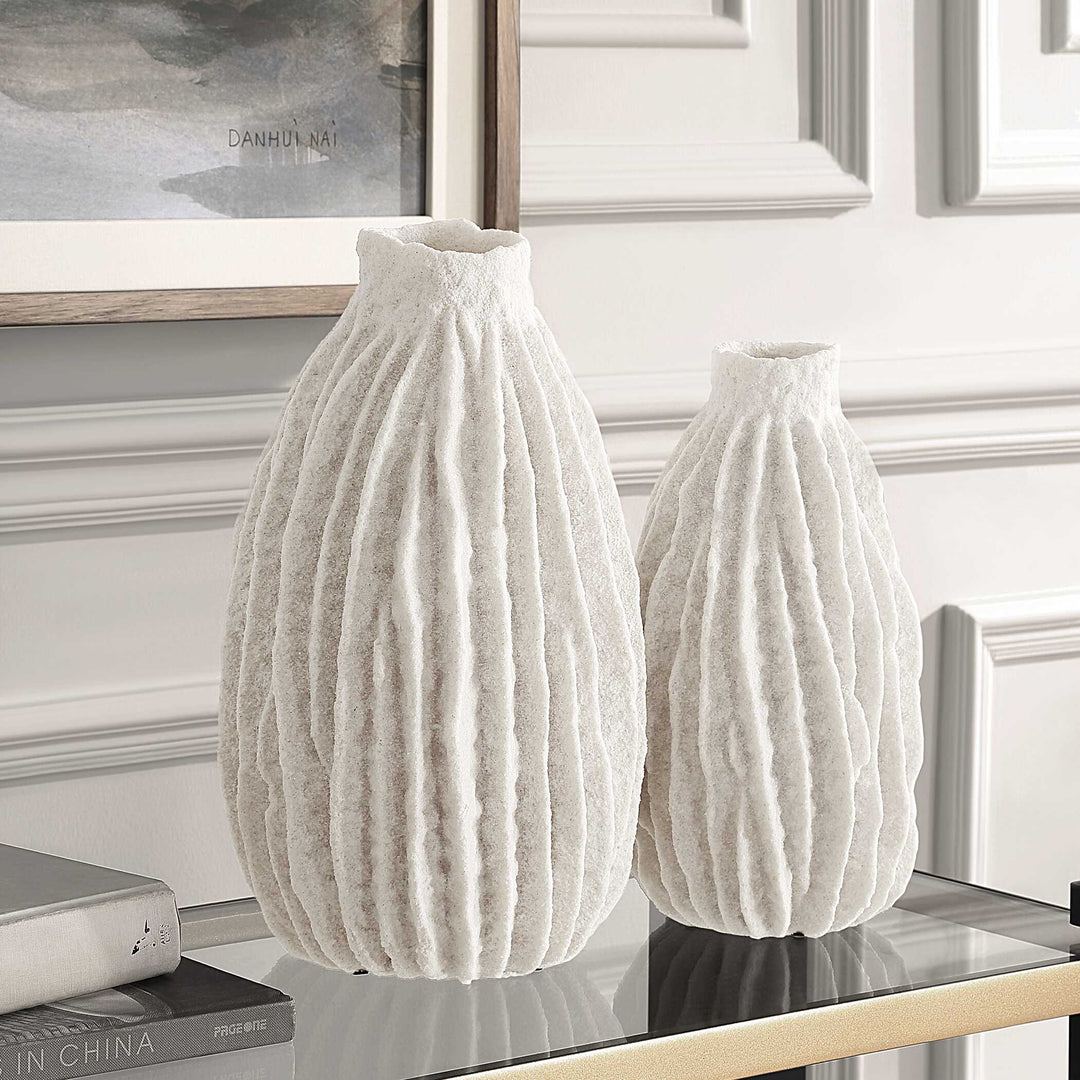 Ivory Ridge Vases Set of 2 Accessories Uttermost