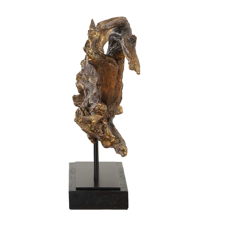 Gilded Sculpture Branch Accessories Uttermost