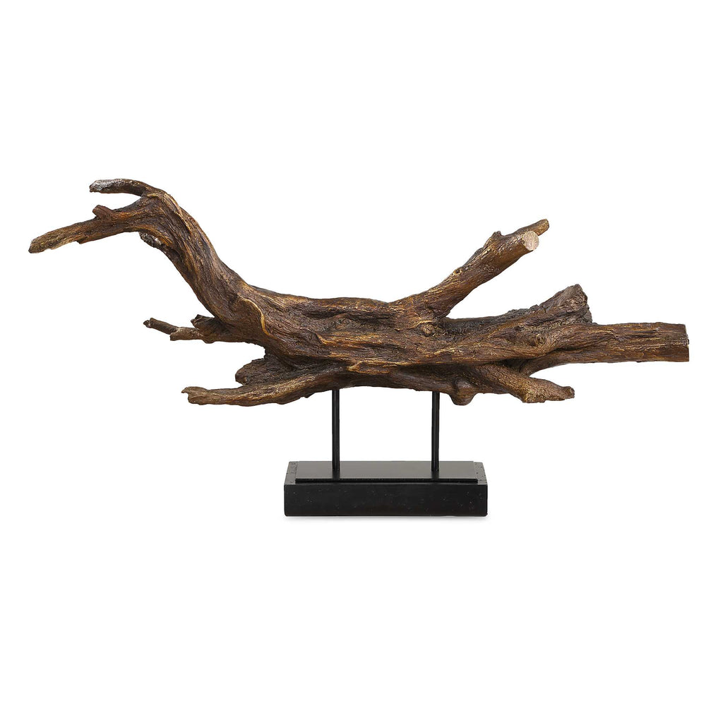 Gilded Sculpture Branch Accessories Uttermost