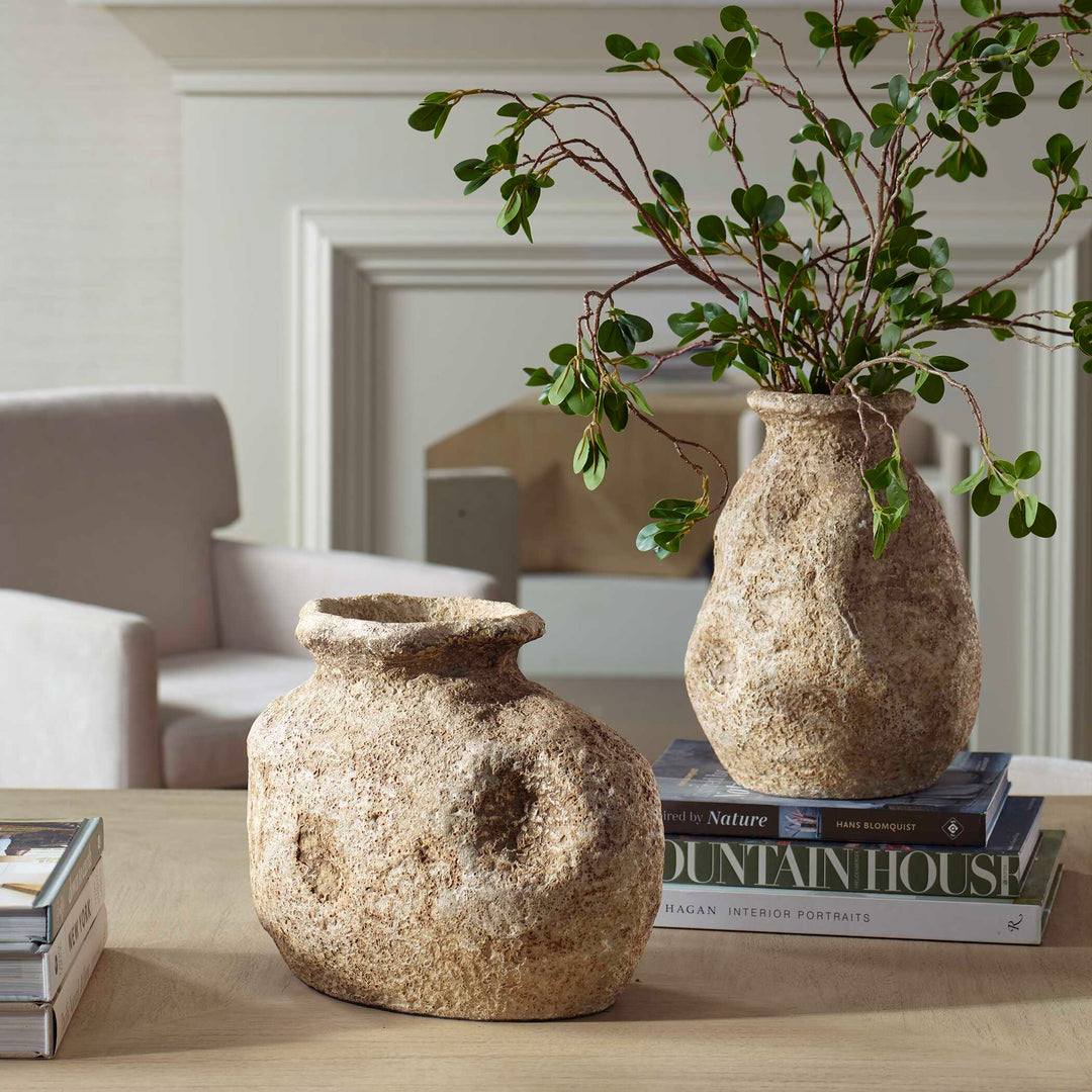 Ancient Echos Vases Set of 2 Accessories Uttermost