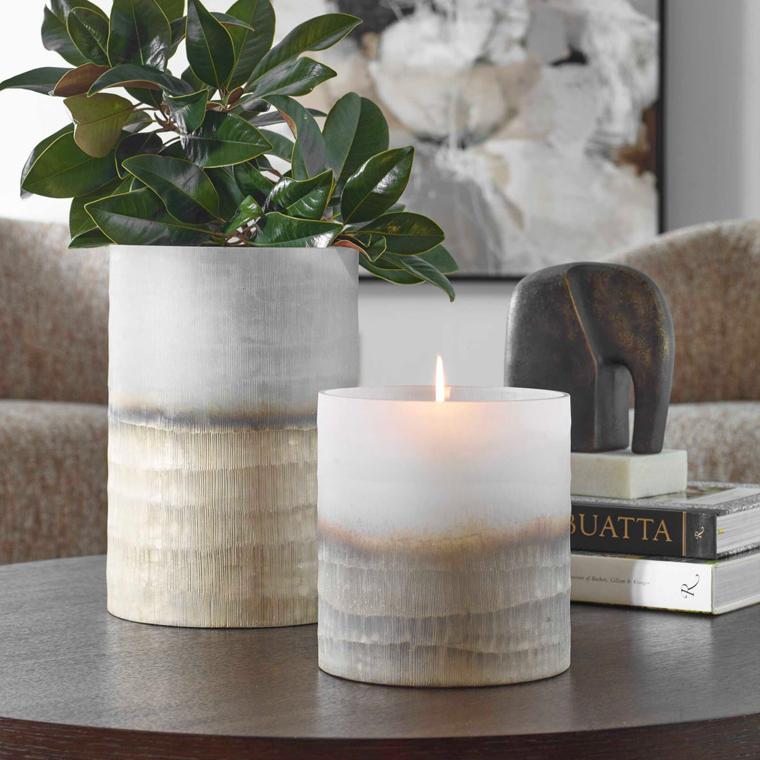 Ombra Modern Vases Set of 2 Accessories Uttermost