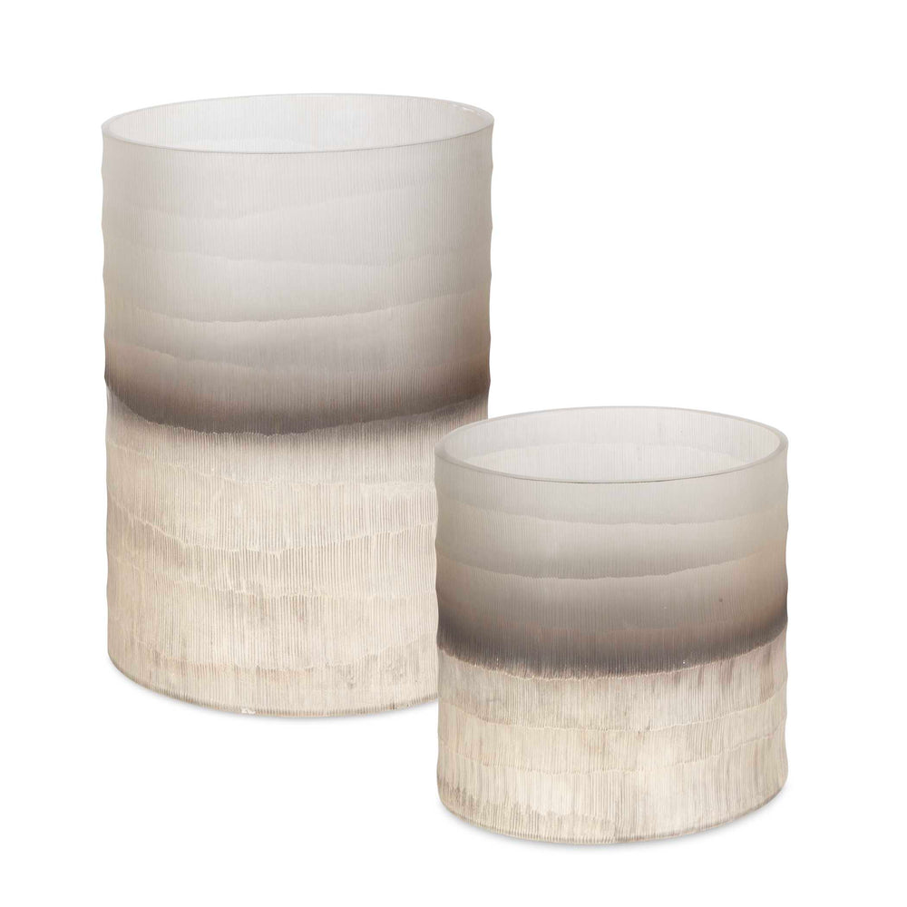Ombra Modern Vases Set of 2 Accessories Uttermost
