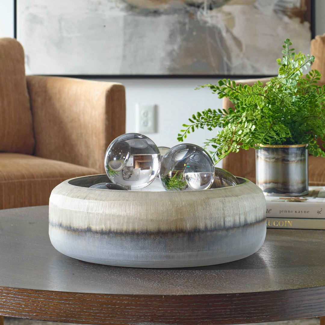 Ombra Modern Bowl Accessories Uttermost