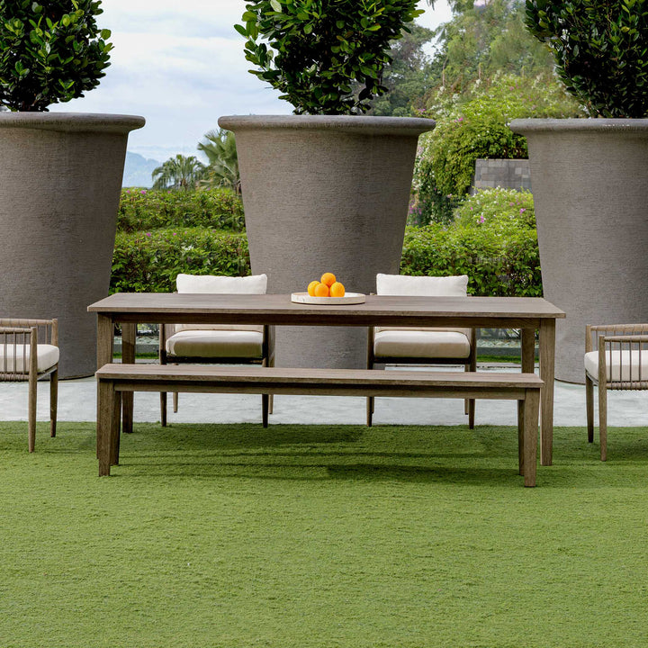 Travessa Outdoor Round Stone Tray Accessories Uttermost