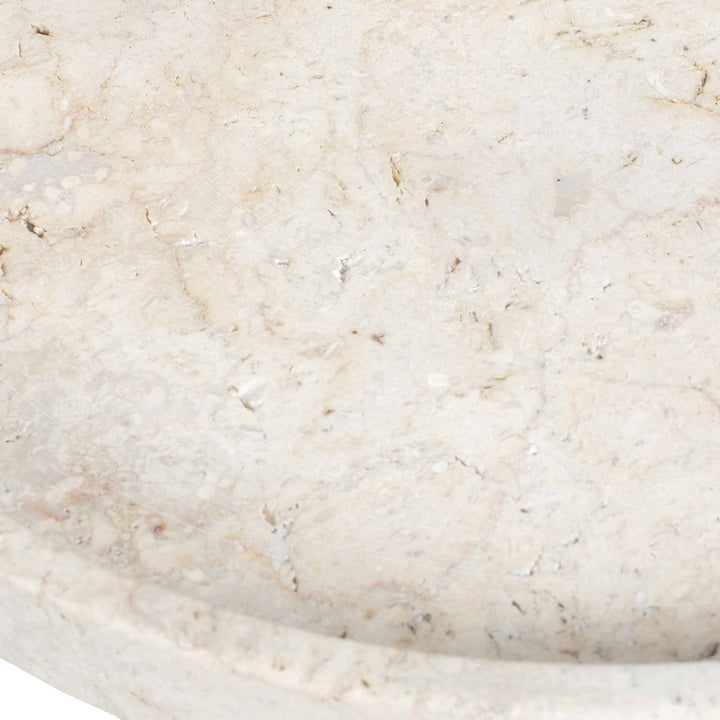 Travessa Outdoor Round Stone Tray Accessories Uttermost