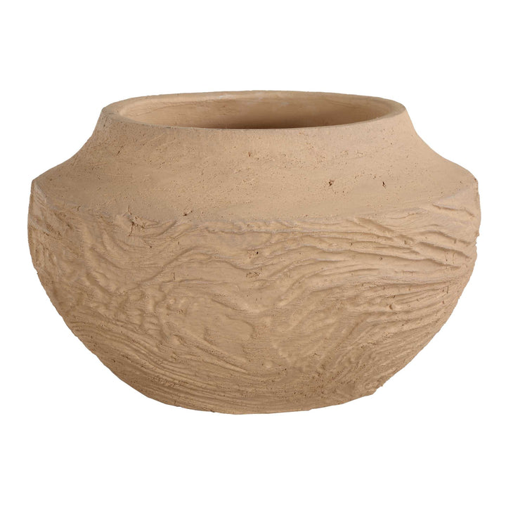 Sandstone Flow Small Terracotta Vase Accessories Uttermost