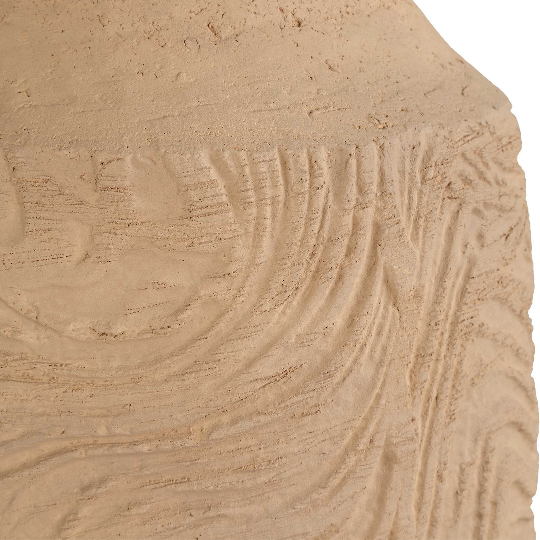 Sandstone Flow Small Terracotta Vase Accessories Uttermost
