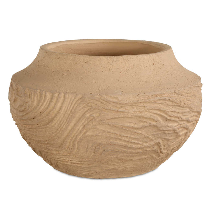 Sandstone Flow Small Terracotta Vase Accessories Uttermost