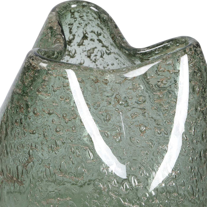 Chianti Seeded Glass Vases Set of 2 Accessories Uttermost