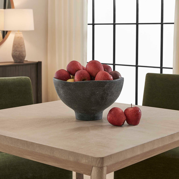 Komorebi Indoor-Outdoor Black Bowl Accessories Uttermost