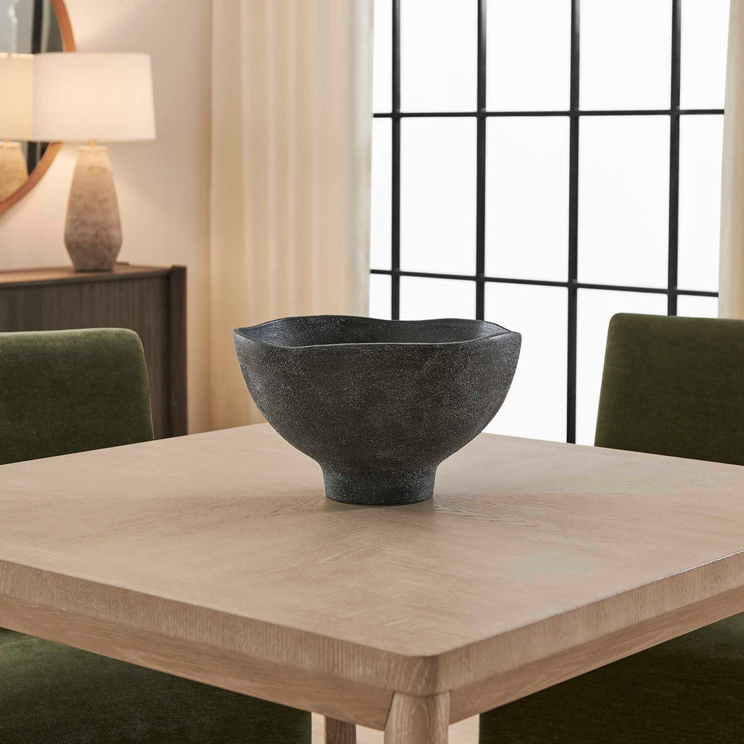 Komorebi Indoor-Outdoor Black Bowl Accessories Uttermost