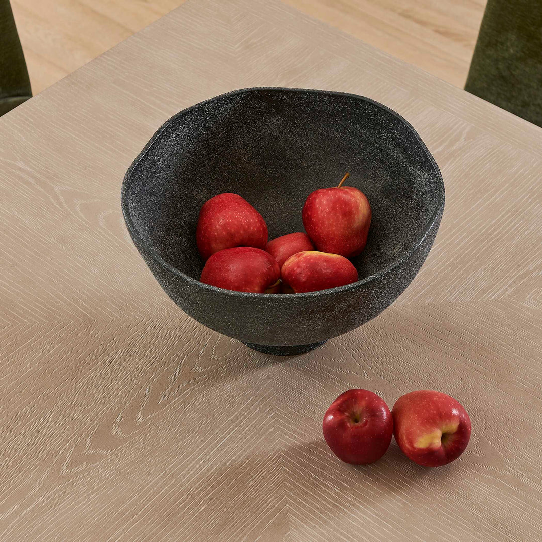 Komorebi Indoor-Outdoor Black Bowl Accessories Uttermost
