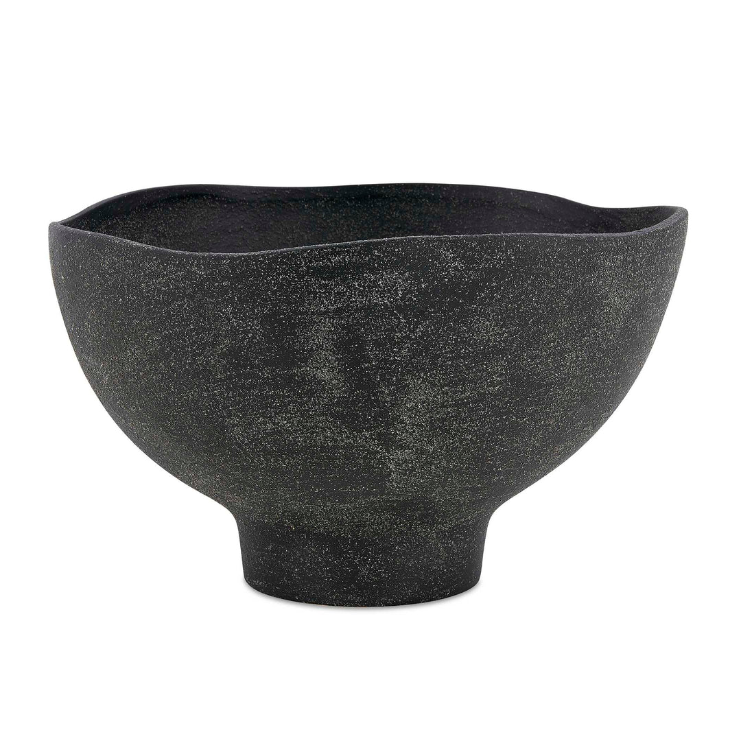 Komorebi Indoor-Outdoor Black Bowl Accessories Uttermost