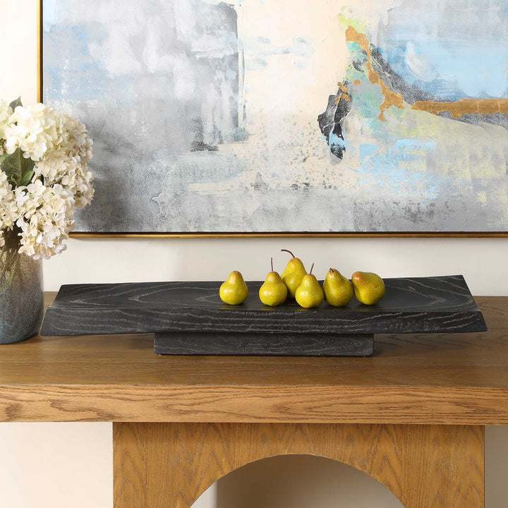 Ciaran Indoor-Outdoor Wooden Tray Accessories Uttermost