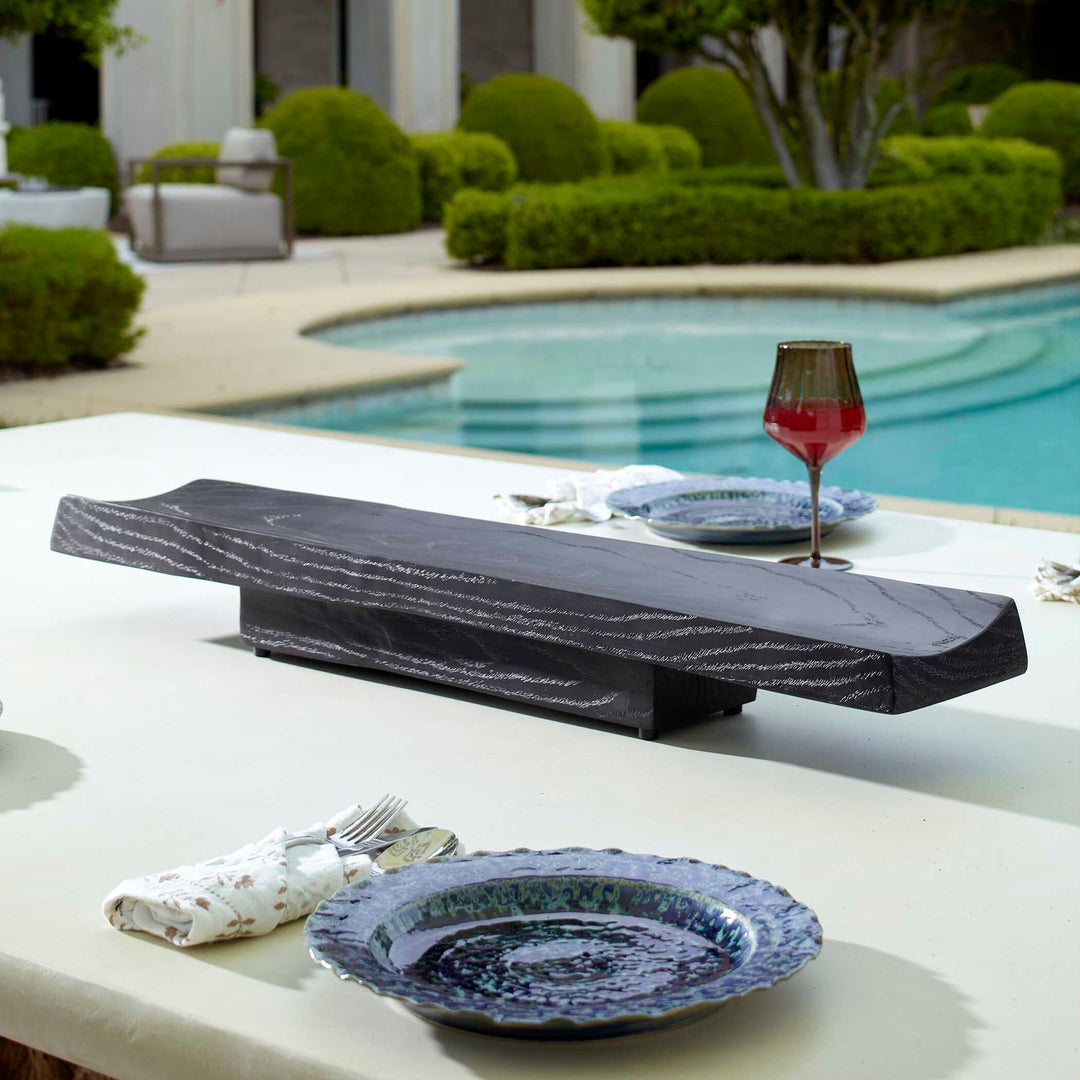 Ciaran Indoor-Outdoor Wooden Tray Accessories Uttermost