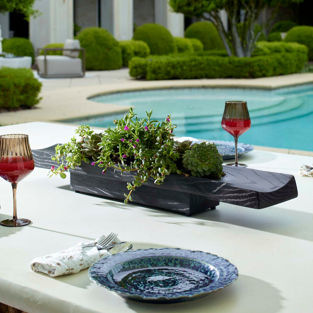 Ciaran Indoor-Outdoor Wooden Tray Accessories Uttermost