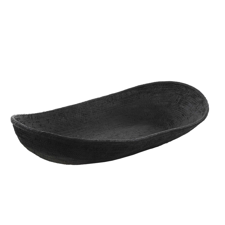 Ember Weave Indoor-Outdoor Oblong Bowl Accessories Uttermost