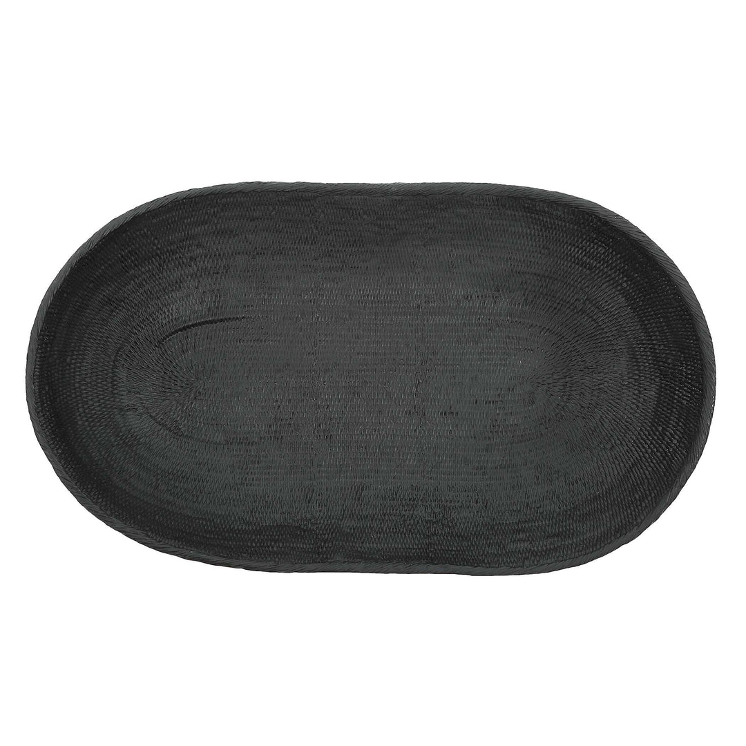 Ember Weave Indoor-Outdoor Oblong Bowl Accessories Uttermost