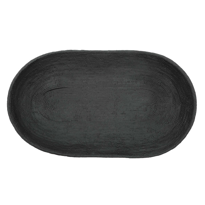 Ember Weave Indoor-Outdoor Oblong Bowl Accessories Uttermost