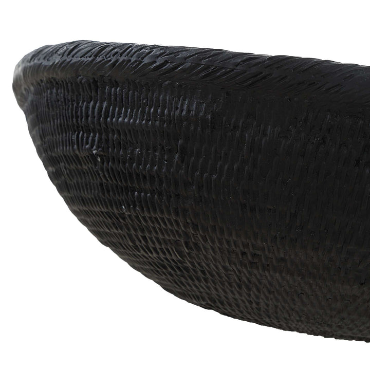 Ember Weave Indoor-Outdoor Oblong Bowl Accessories Uttermost