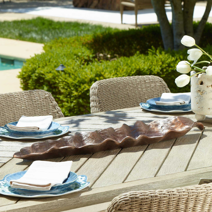 Frond Indoor-Outdoor Leaf Tray Accessories Uttermost