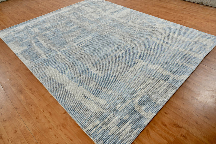Mafi Signature | Amber | AM-3001: Beige/Blue Area Rug Mafi Rugs