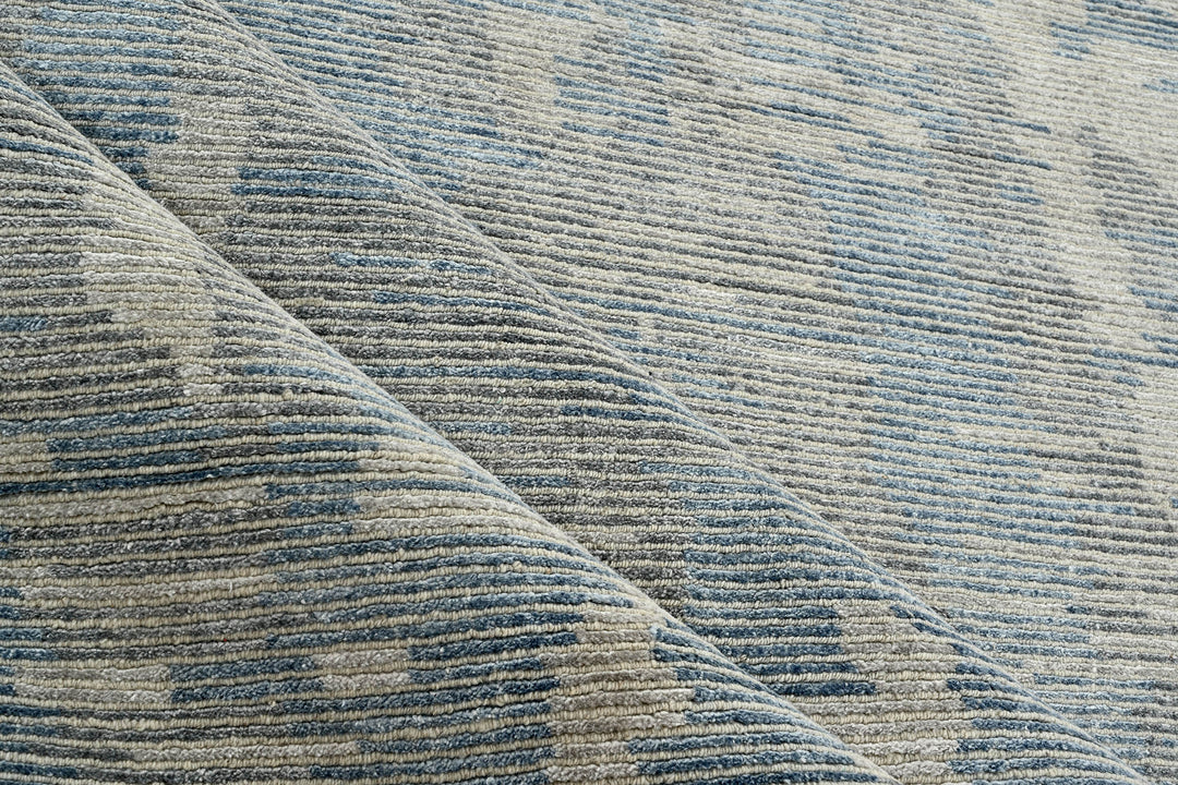 Mafi Signature | Amber | AM-3001: Beige/Blue Area Rug Mafi Rugs