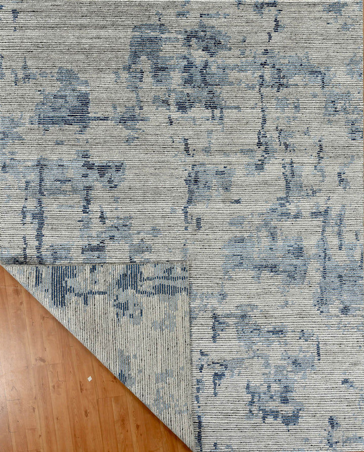 Mafi Signature | Amber | AM-3003: Beige/Navy Area Rug Mafi Rugs