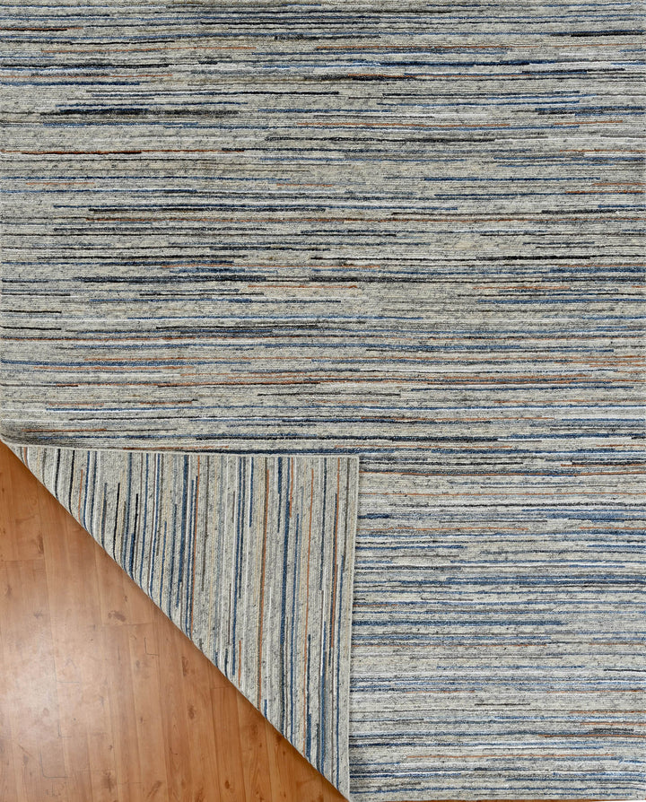 Mafi Signature | Amber | AM-3012: Natural/Blue Area Rug Mafi Rugs