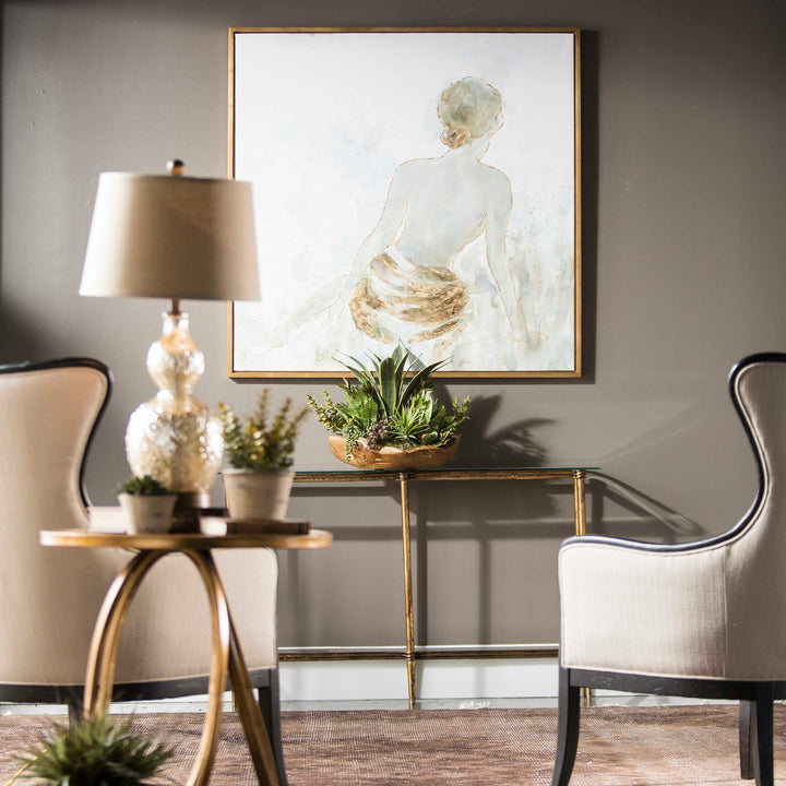 Gold Highlights Feminine Art Accessories Uttermost
