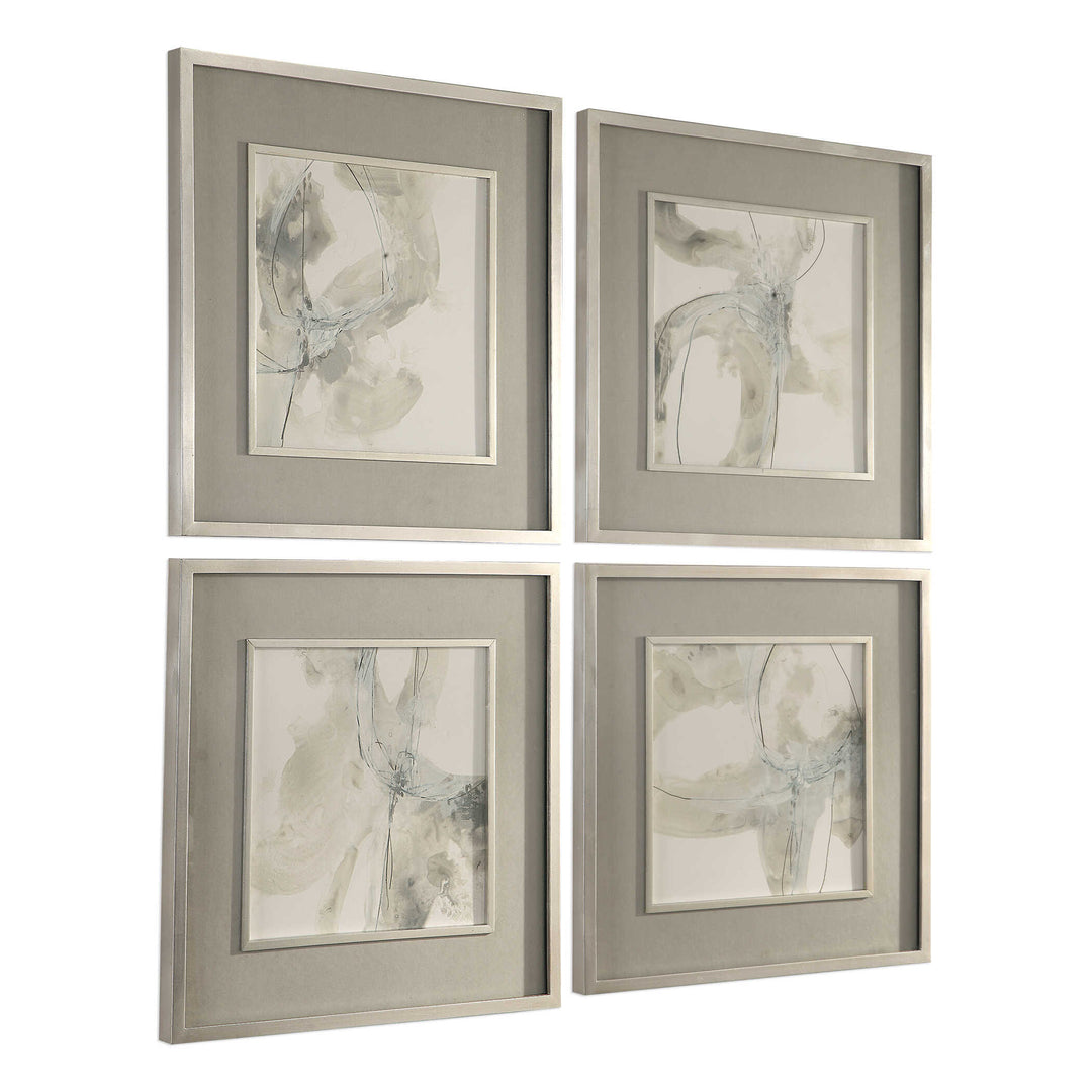 Divination Abstract Art Set of 4 Accessories Uttermost