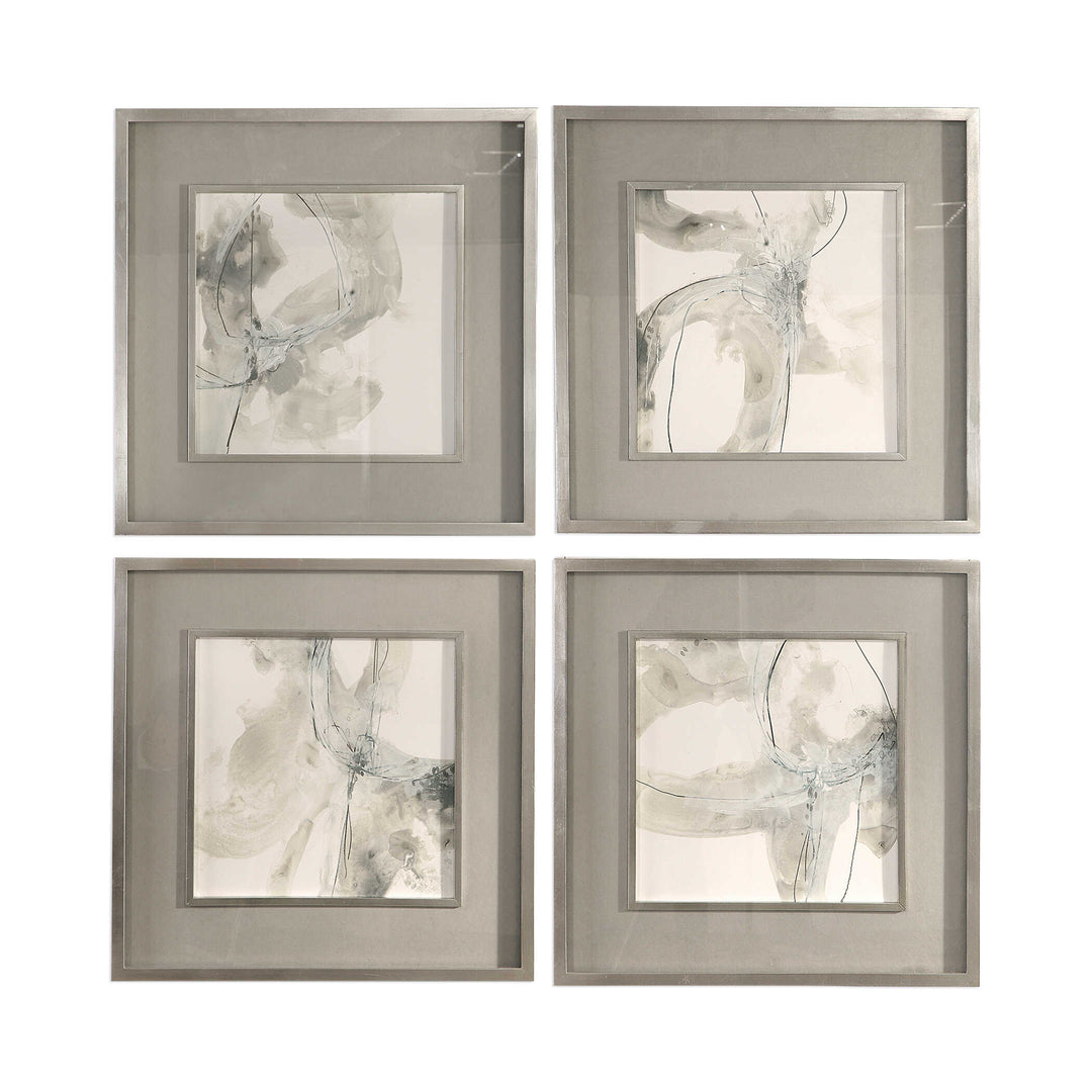 Divination Abstract Art Set of 4 Accessories Uttermost