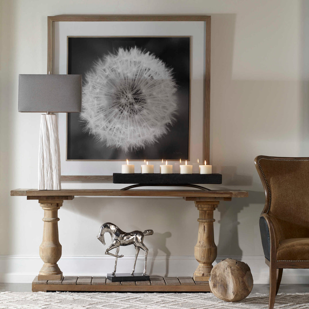Dandelion Seedhead Framed Print Accessories Uttermost