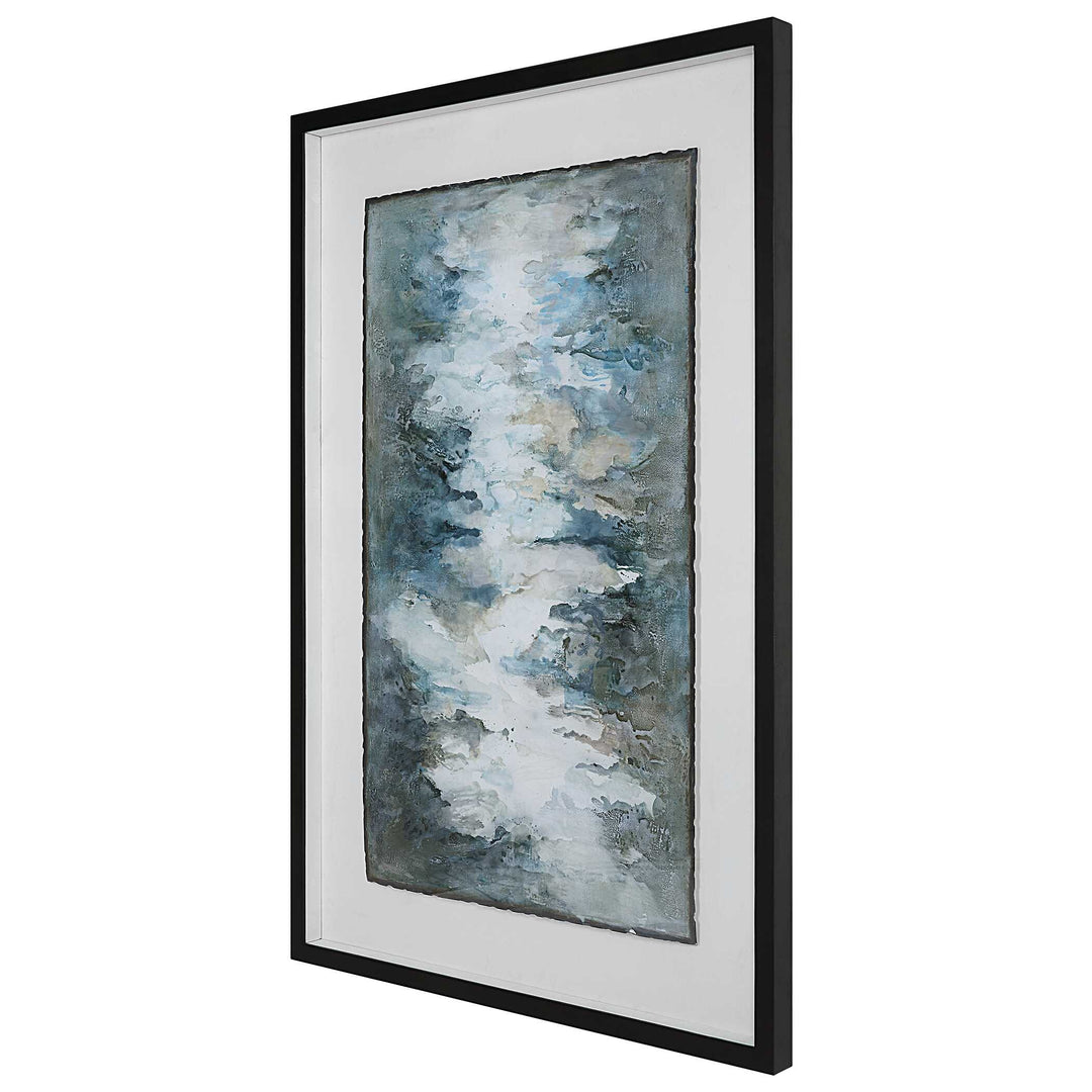 Lakeside Grande Framed Abstract Print Accessories Uttermost