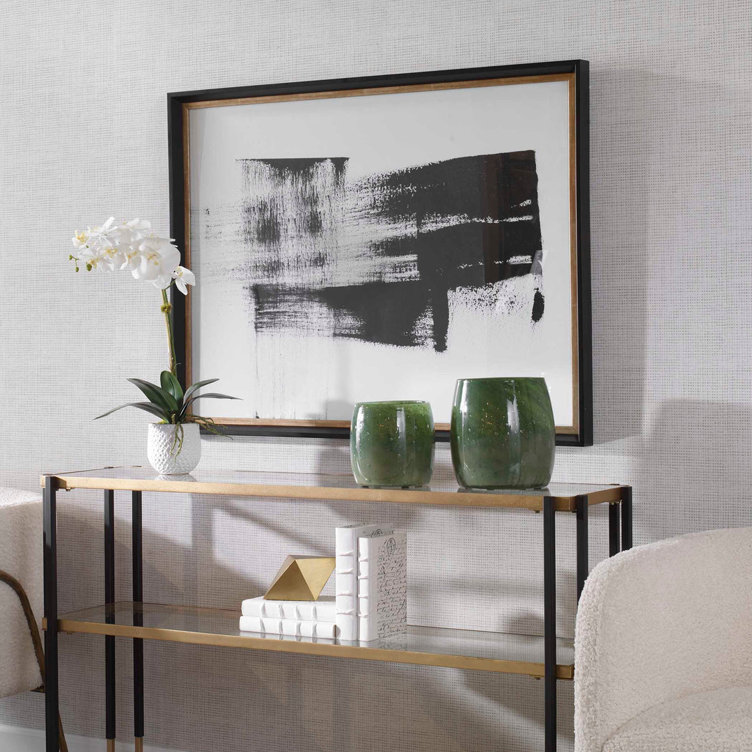 Mystere Framed Contemporary Print Accessories Uttermost