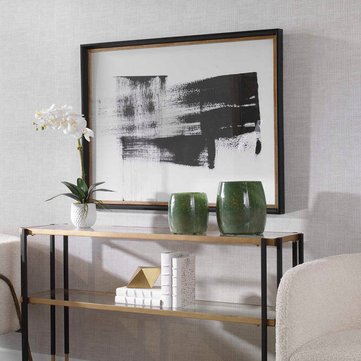 Mystere Framed Contemporary Print Accessories Uttermost