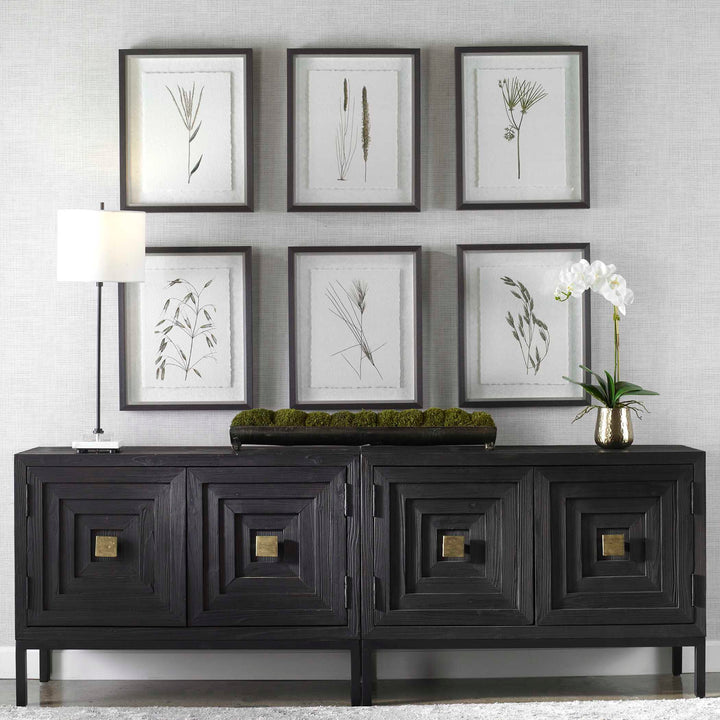 Forest Finds Framed Prints Set of 6 Accessories Uttermost