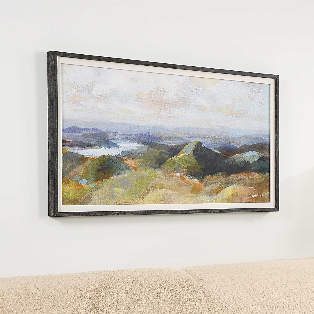 Above The Lakes Framed Landscape Print Accessories Uttermost