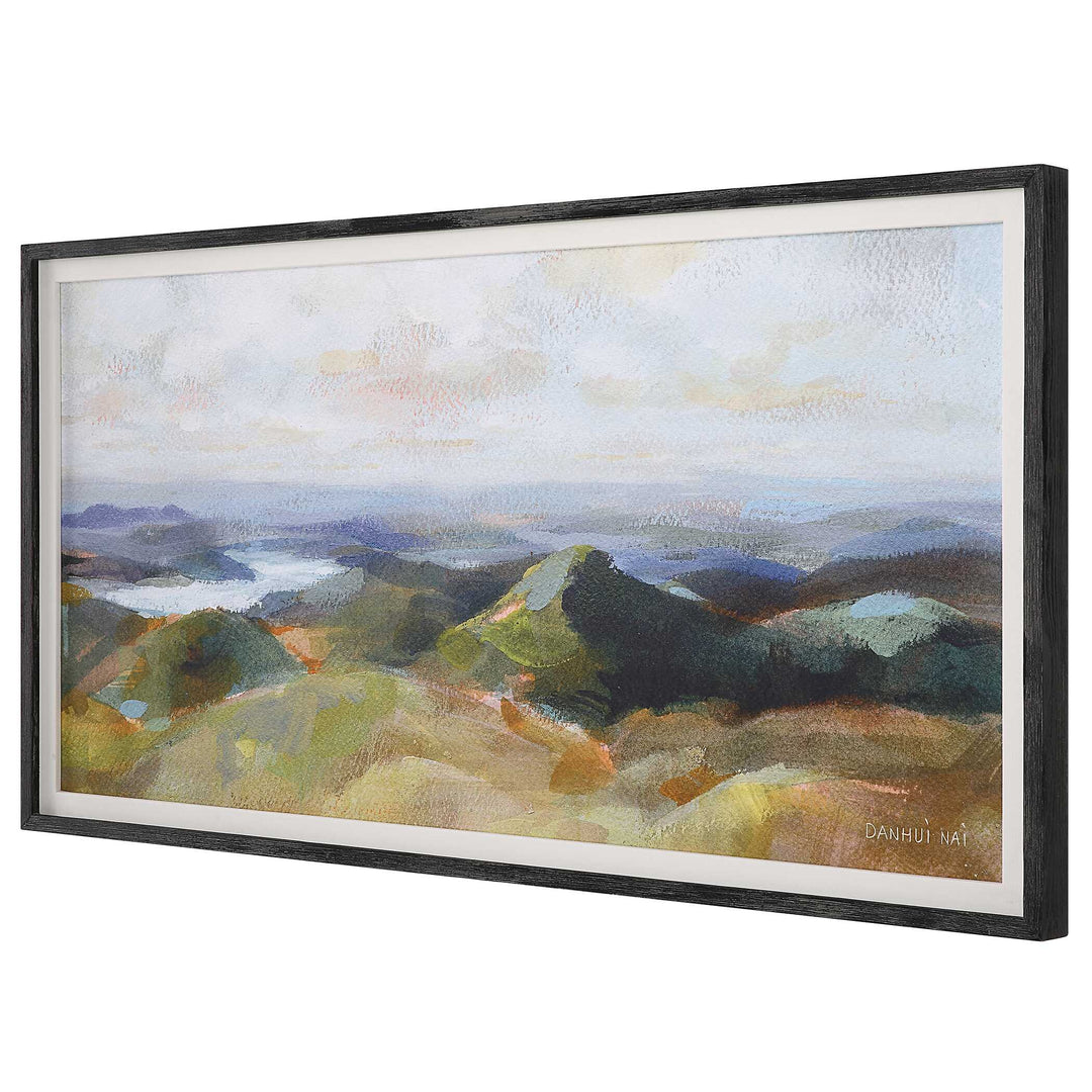 Above The Lakes Framed Landscape Print Accessories Uttermost
