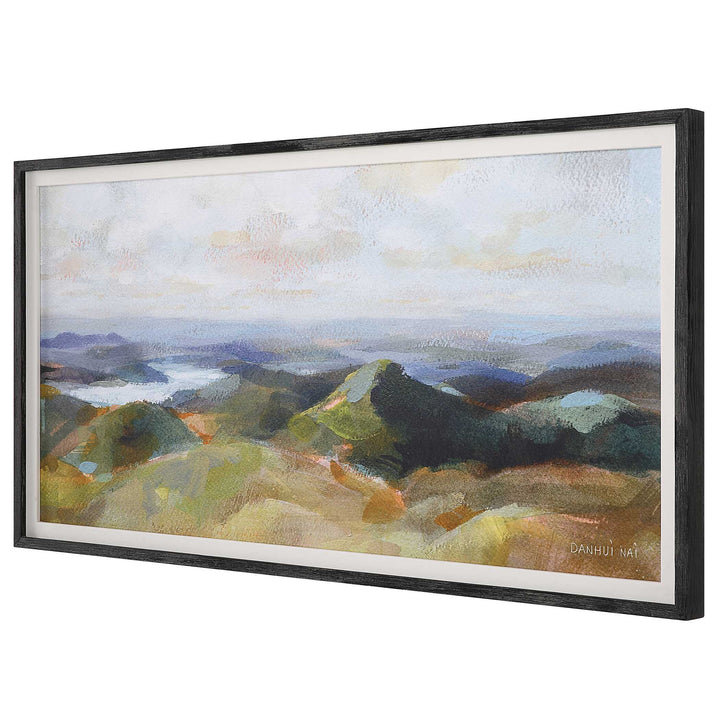 Above The Lakes Framed Landscape Print Accessories Uttermost
