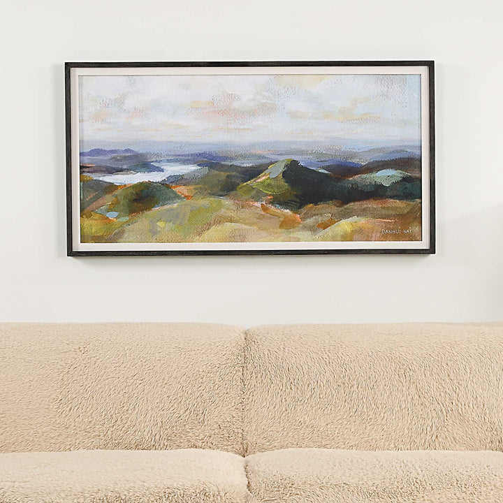 Above The Lakes Framed Landscape Print Accessories Uttermost